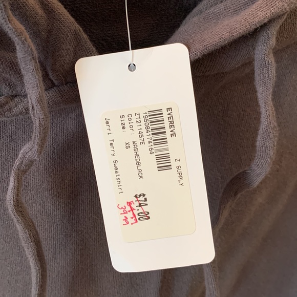 Z Supply Jerry Cold Shoulder Hoodie - Picture 5 of 9